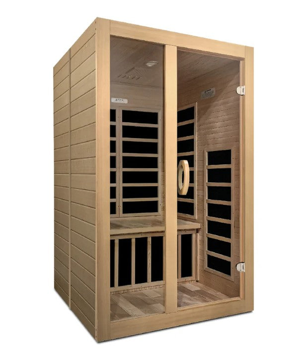 Dynamic "Santiago" 2 Person Low EMF FAR IR Sauna