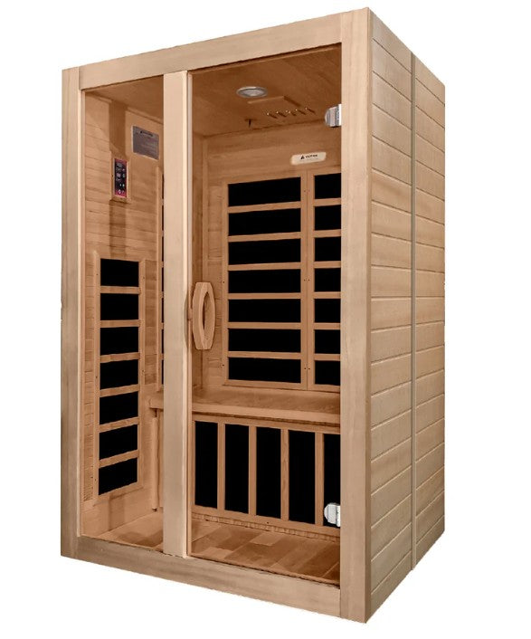 Dynamic "Santiago" 2 Person Low EMF FAR IR Sauna