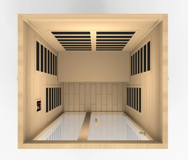 Dynamic "Santiago" 2 Person Low EMF FAR IR Sauna