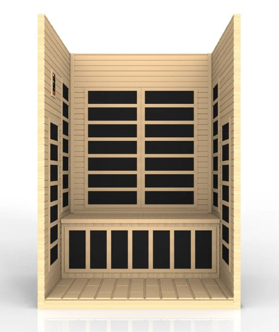 Dynamic "Santiago" 2 Person Low EMF FAR IR Sauna
