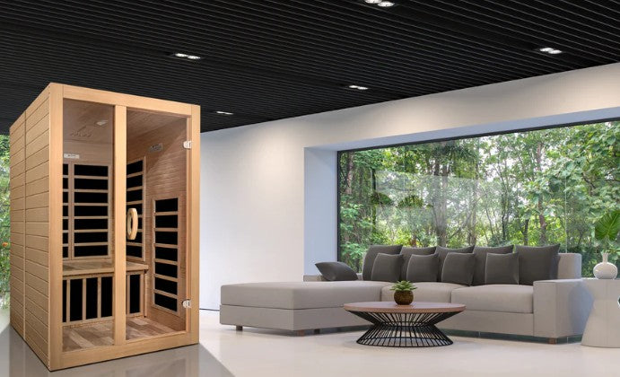 Dynamic "Santiago" 2 Person Low EMF FAR IR Sauna