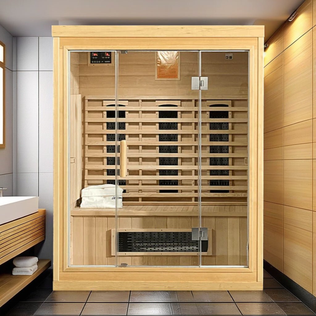 Bliss 3 Sauna – Luxury Wellness Retreat Sauna for Three – Cal Sauna – Premium Home Sauna-Cal Spa-InHouse Wellness