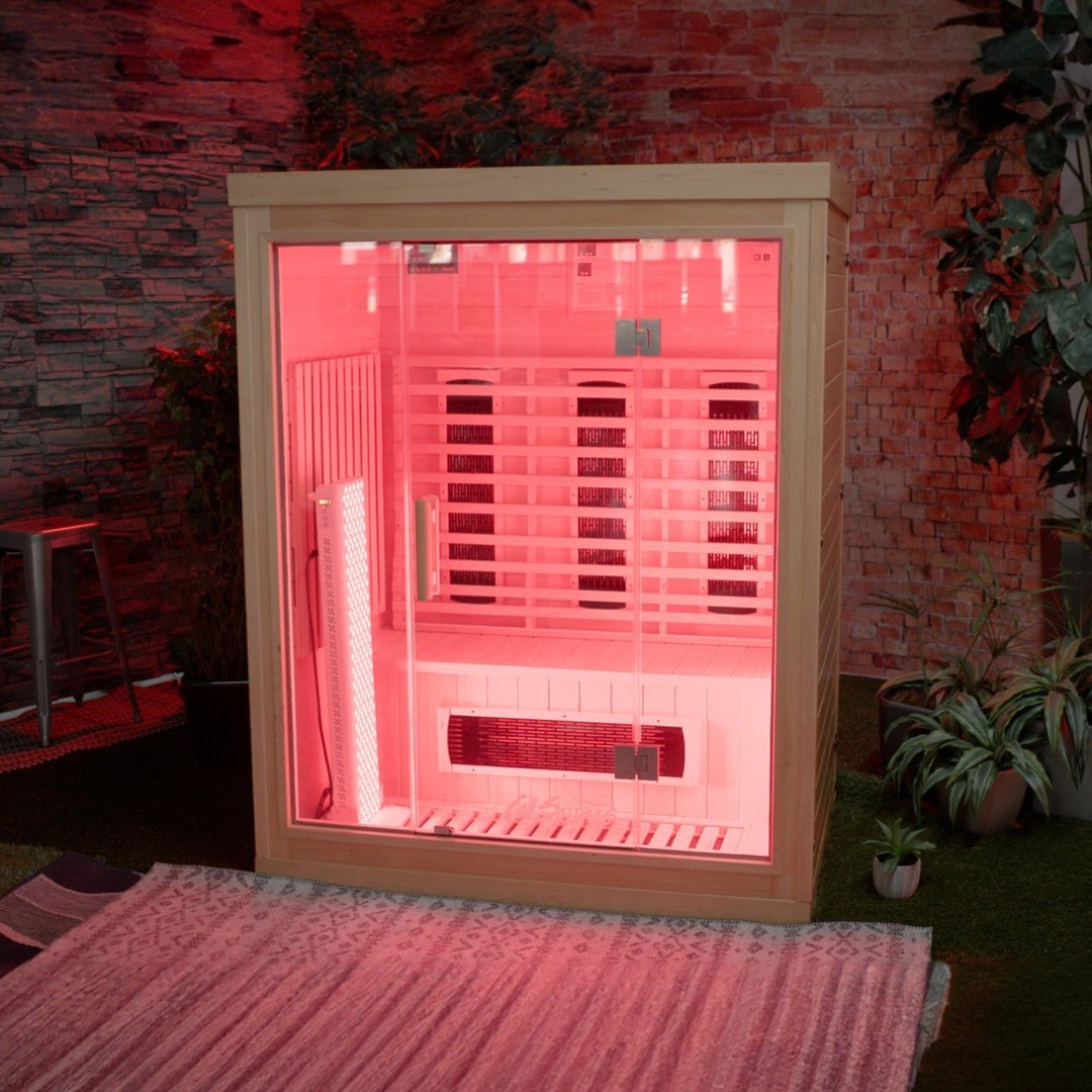 Bliss 3 Sauna – Luxury Wellness Retreat Sauna for Three – Cal Sauna – Premium Home Sauna-Cal Spa-InHouse Wellness