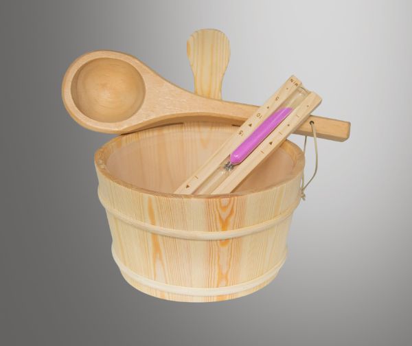 Bucket & Ladle + Sand Timer