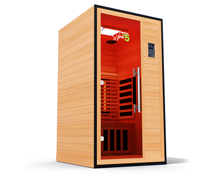 Commercial 485 Sauna - Premium Infrared Sauna for One Person-Medical Saunas-InHouse Wellness