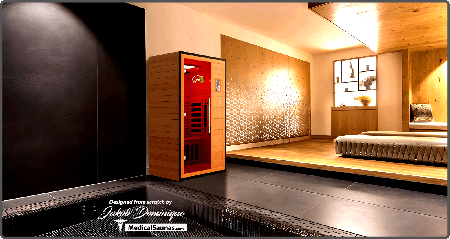Commercial 485 Sauna - Premium Infrared Sauna for One Person-Medical Saunas-InHouse Wellness