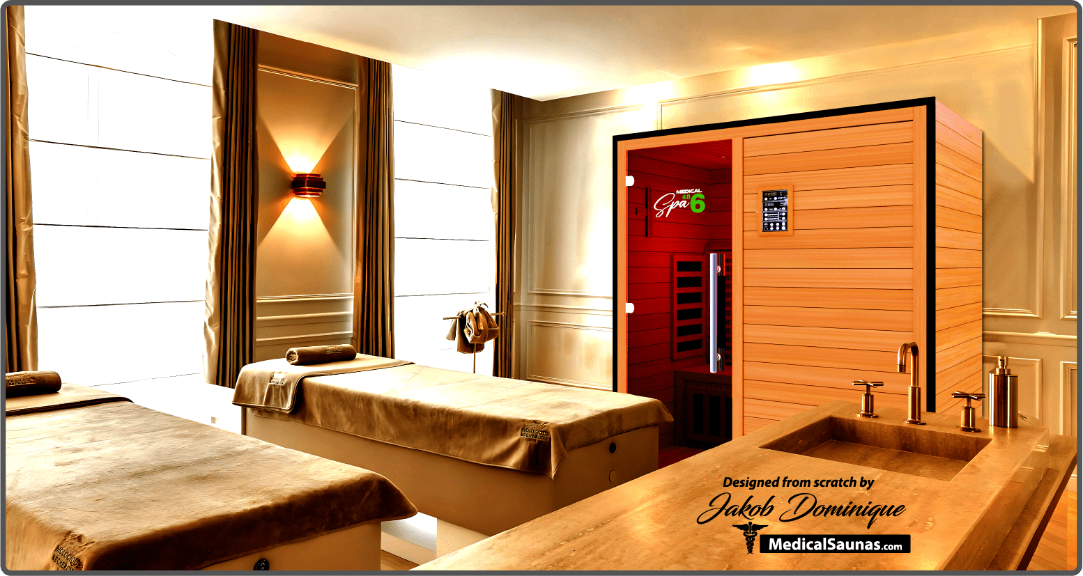 Commercial Spa 486™ Medical Sauna - Advanced Pain Relief & Detox Therapy-Medical Saunas-InHouse Wellness