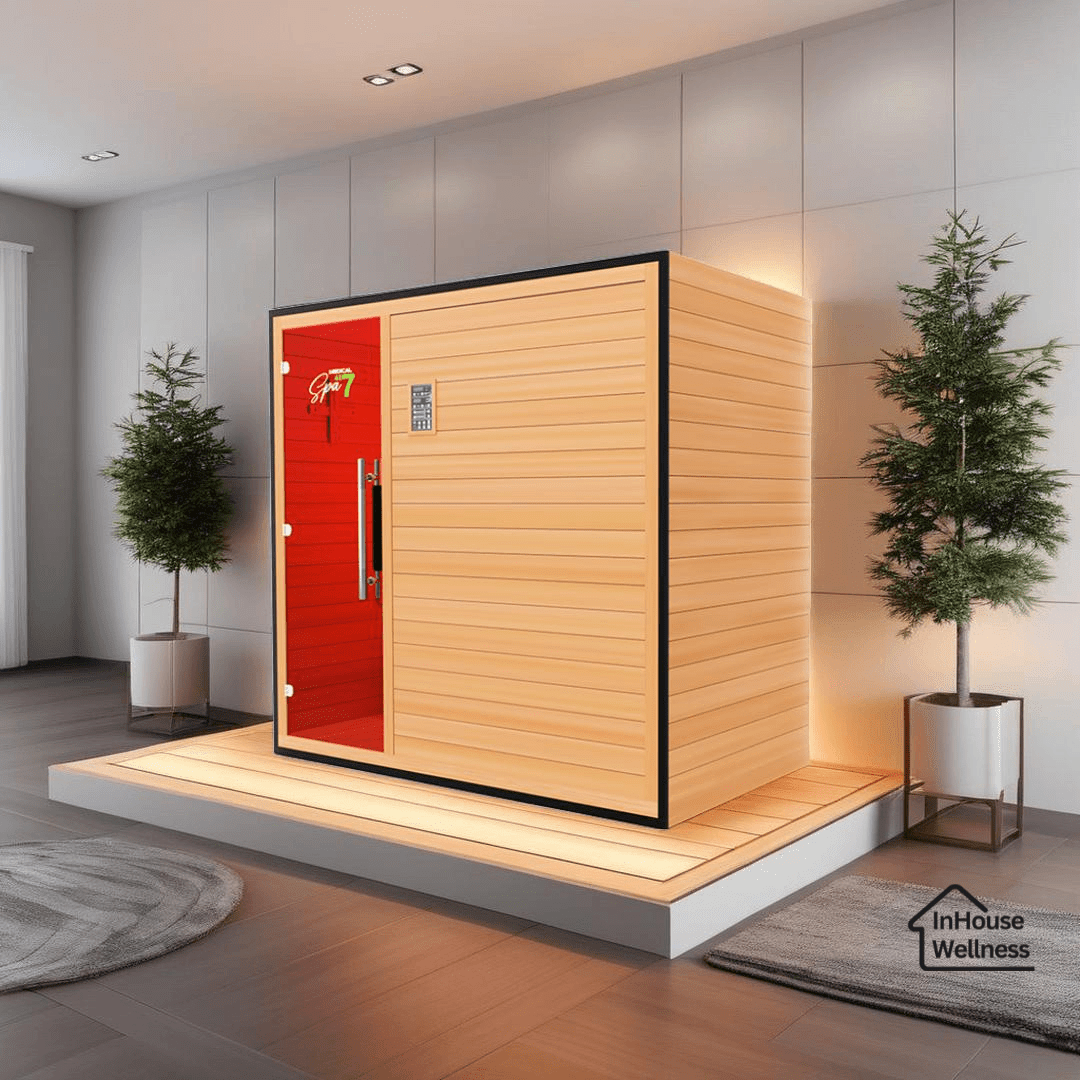 Commercial Spa 487™ Medical Sauna | 3-Person, Red Light Therapy, EMF-Free Design-Medical Saunas-InHouse Wellness
