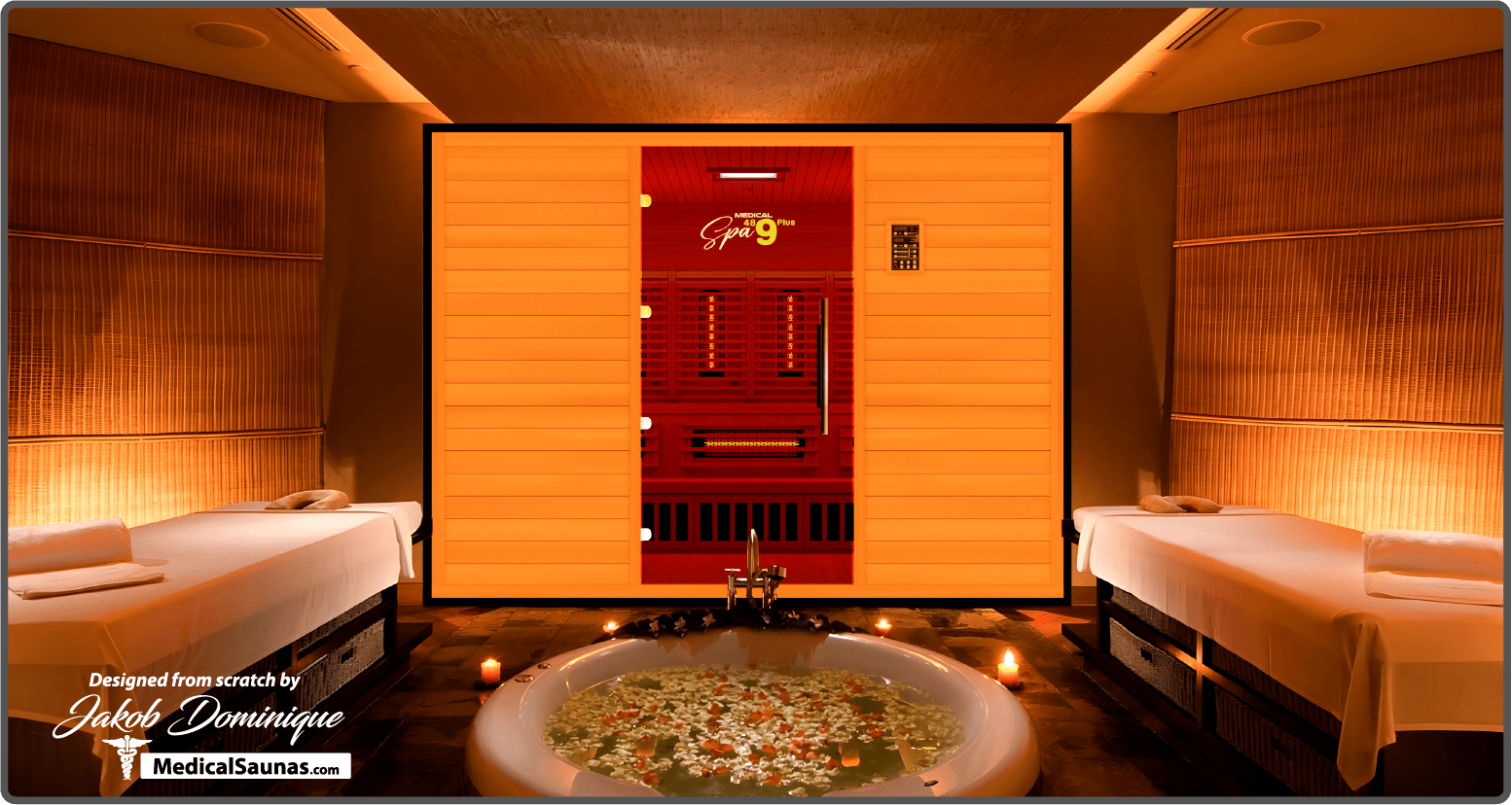 Commercial Spa 489 Plus™ Medical Sauna – ADA-Compliant Luxury for Wellness Professionals-Medical Saunas-InHouse Wellness