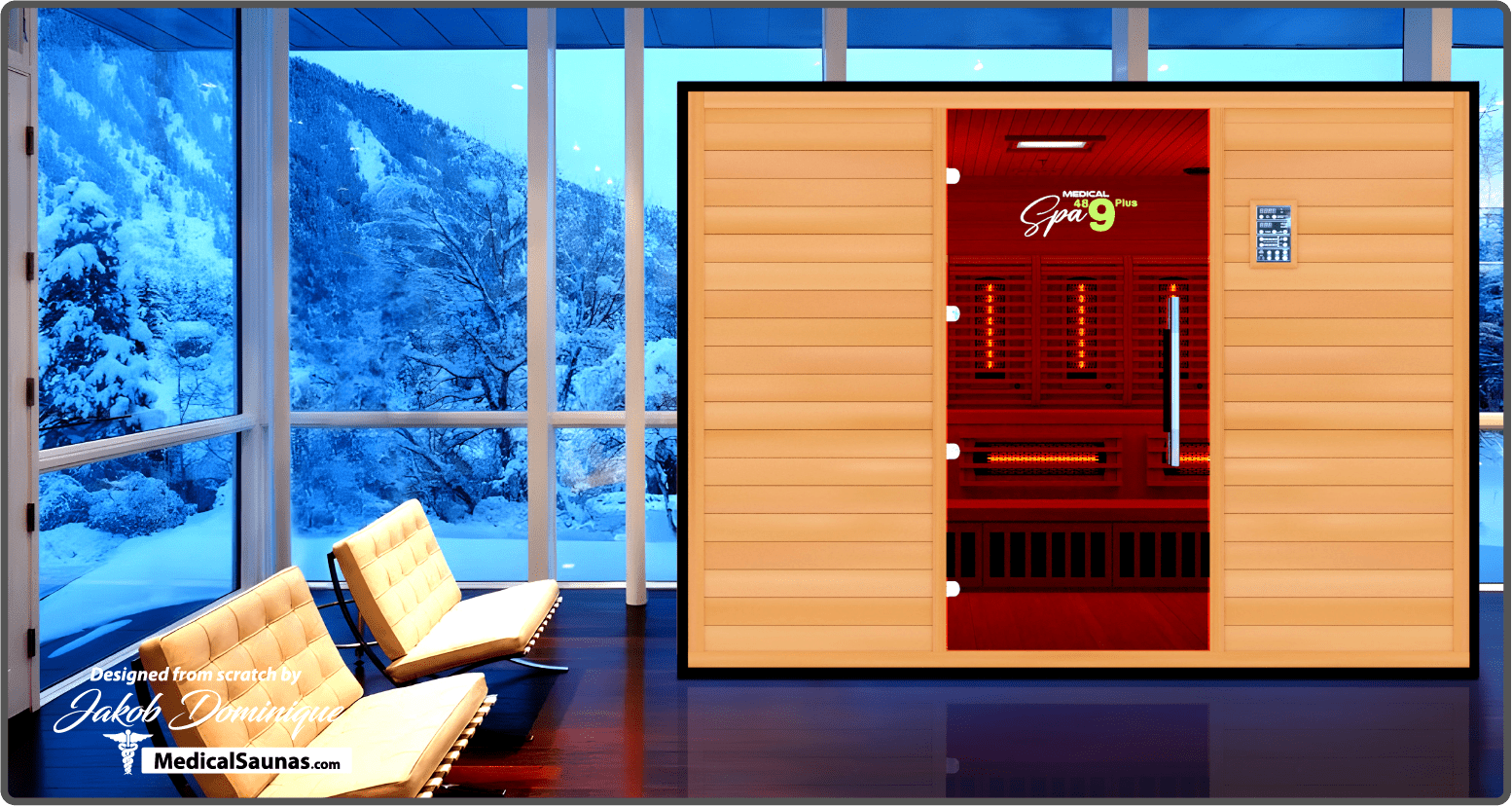 Commercial Spa 489 Plus™ Medical Sauna – ADA-Compliant Luxury for Wellness Professionals-Medical Saunas-InHouse Wellness