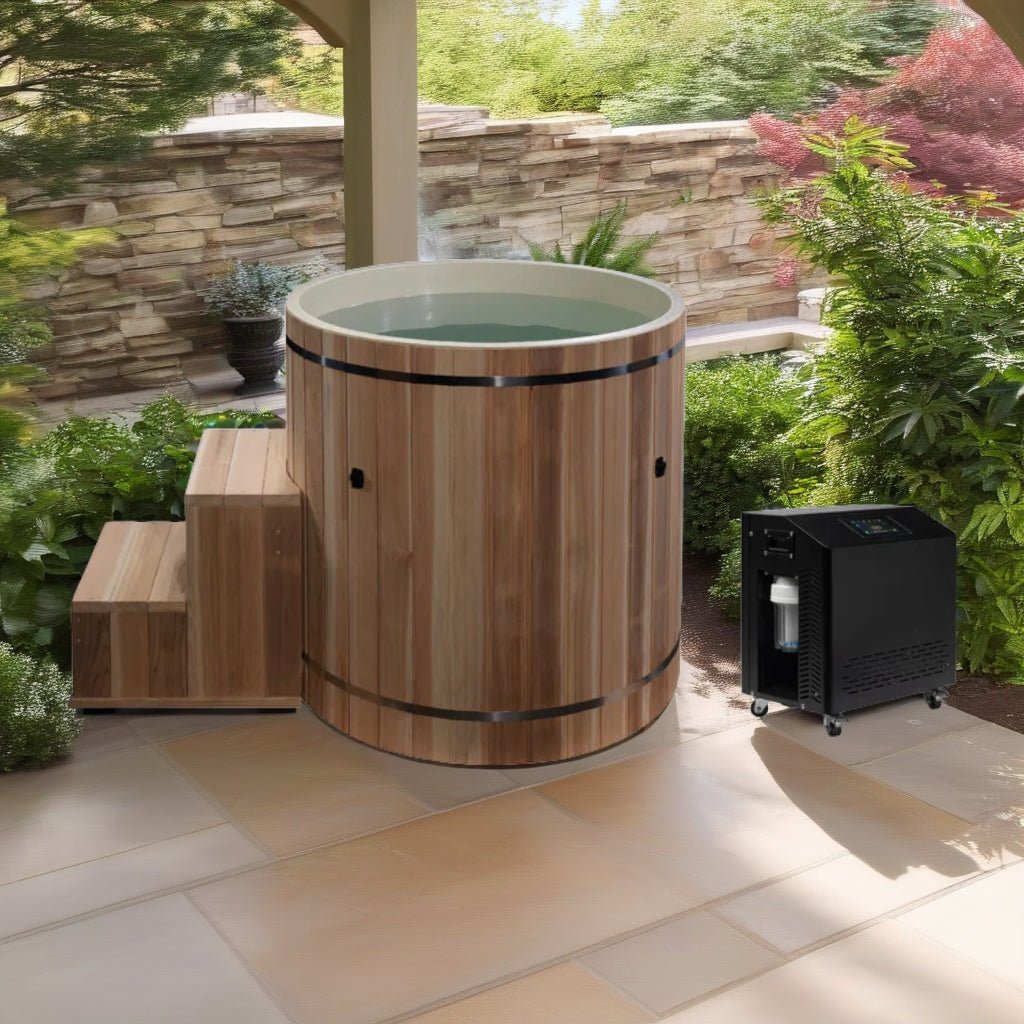Dynamic Cold Therapy PVC Barrel Cold Plunge | Premium Recovery Solution-Dynamic Cold Therapy-InHouse Wellness