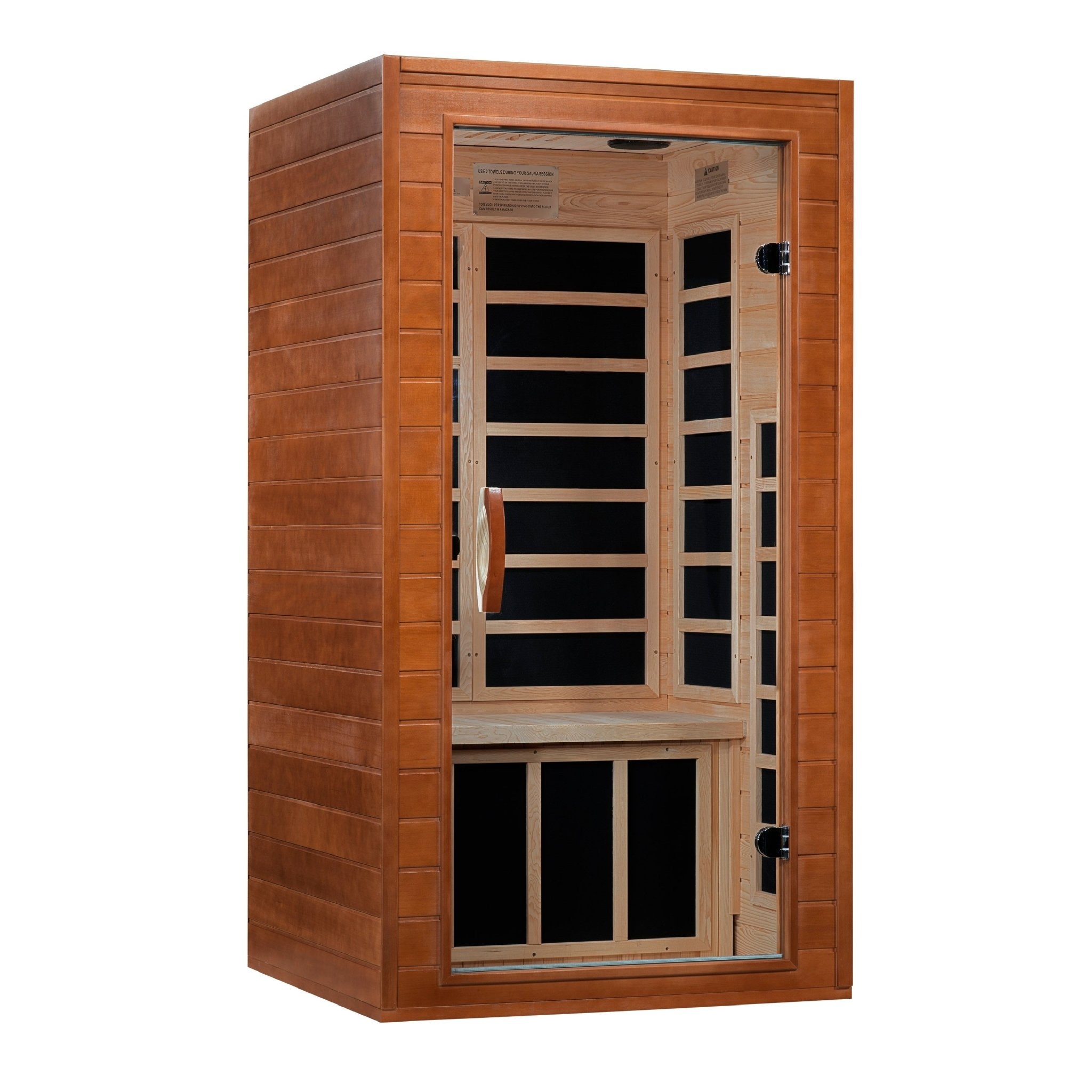 Dynamic Saunas Avila 1-2 Person Low EMF FAR Infrared Sauna-Dynamic Saunas-InHouse Wellness