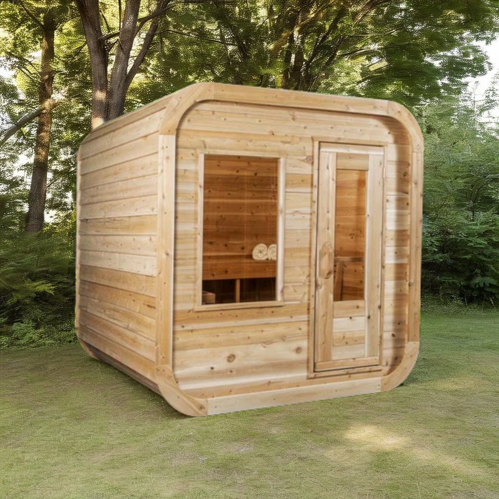 LeisureCraft Luna Sauna – Fits 2-3 People-Dundalk Leisurecraft-InHouse Wellness