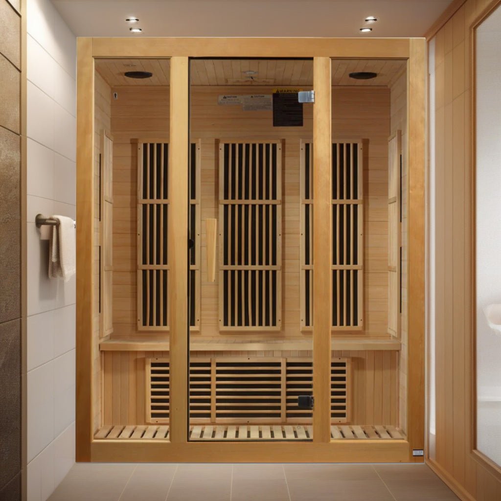Maxxus "Bellevue" 3 Person Low EMF FAR Infrared Sauna-Maxxus-InHouse Wellness