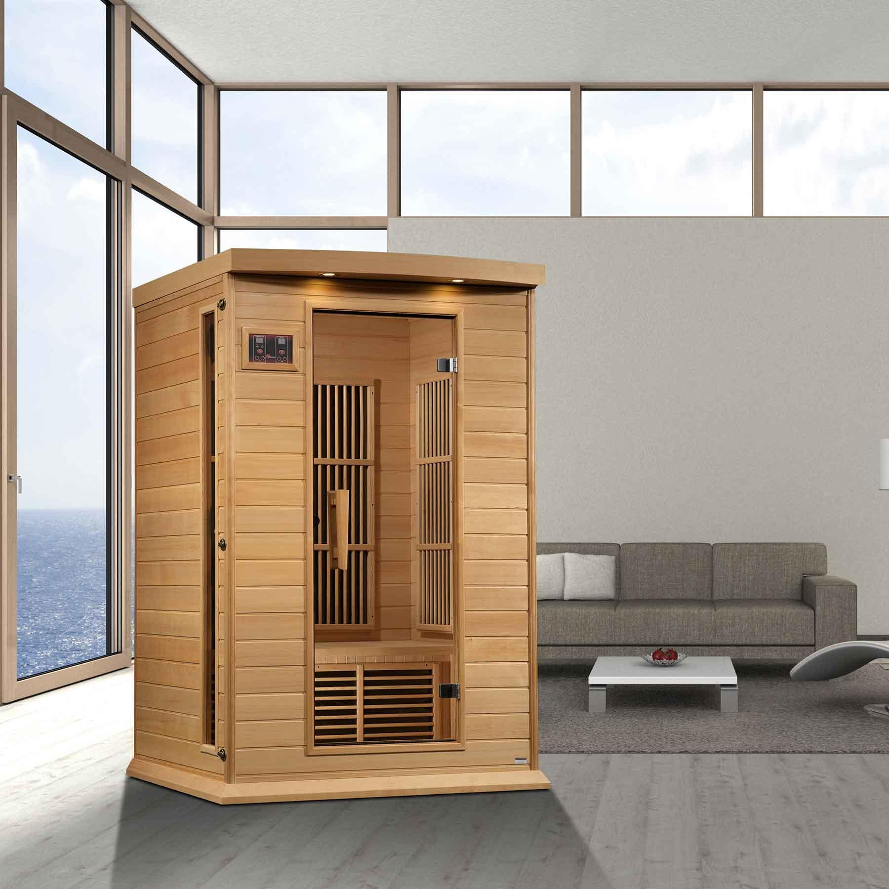 Maxxus FAR Infrared Sauna Hemlock Wood-Maxxus-InHouse Wellness