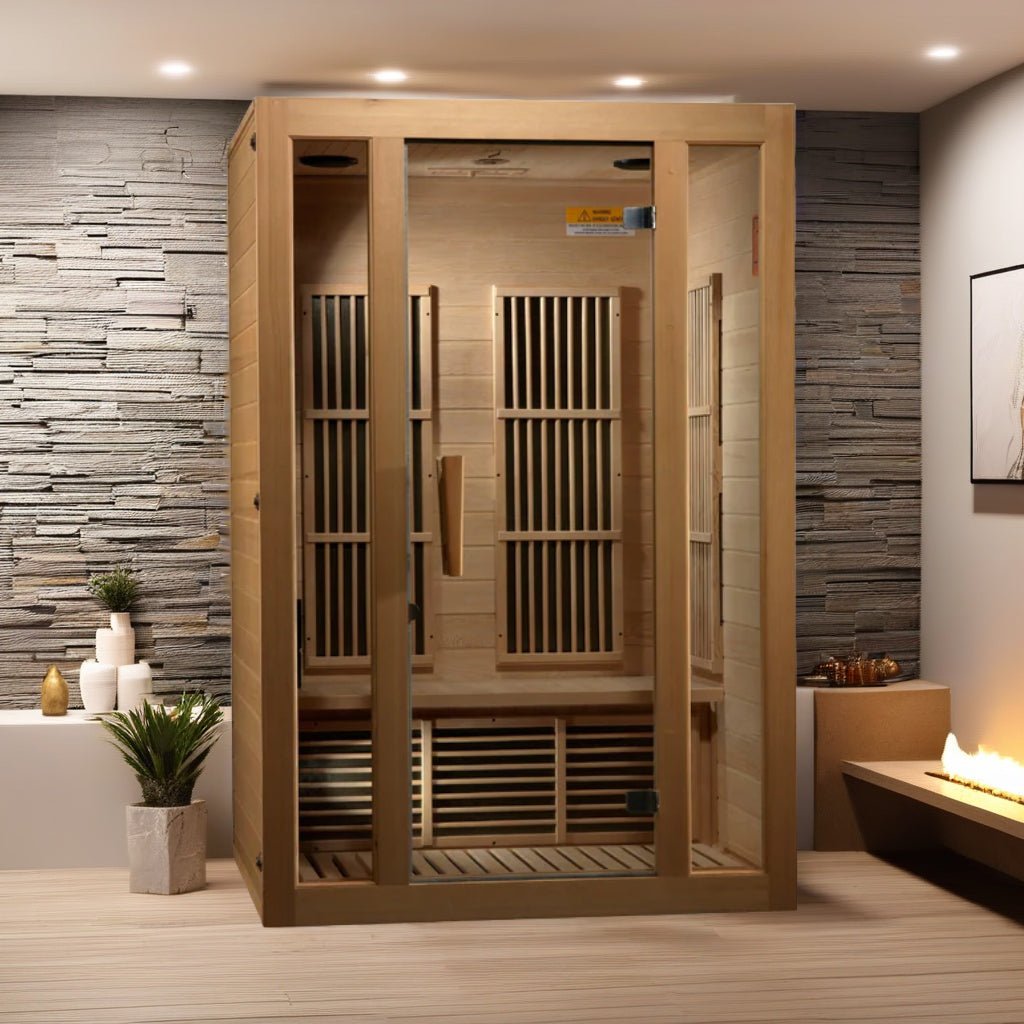Maxxus Seattle 2-Person Infrared Sauna – Low EMF, Bluetooth Speakers, Red Light Therapy-Maxxus-InHouse Wellness
