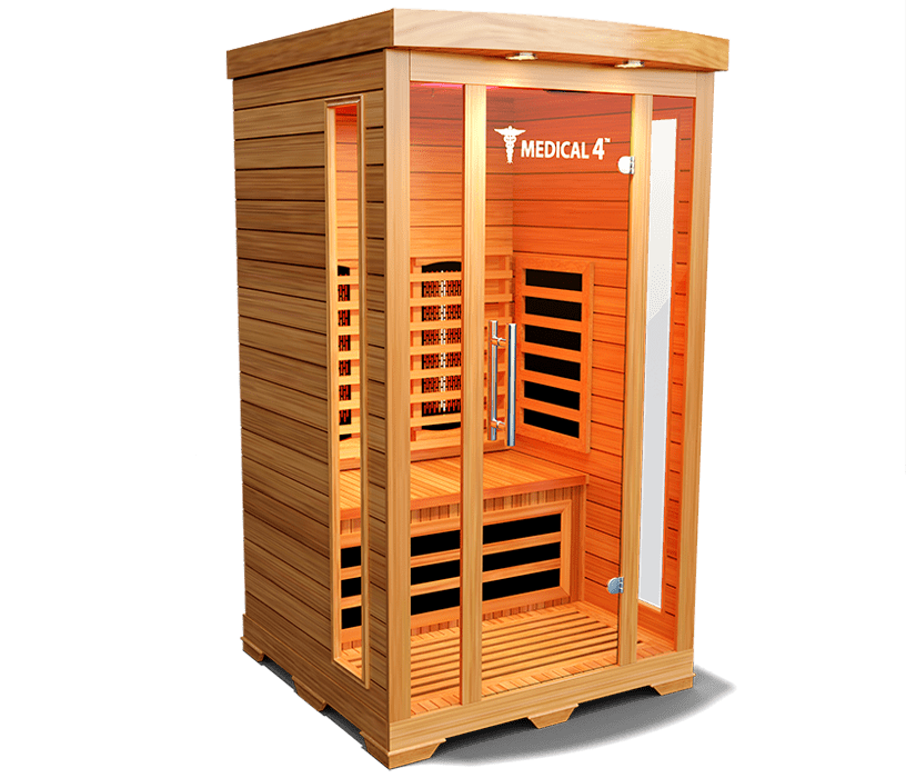 Medical 4 Infrared Sauna | 2-Person Doctor-Designed Healing Sauna-Medical Saunas-InHouse Wellness