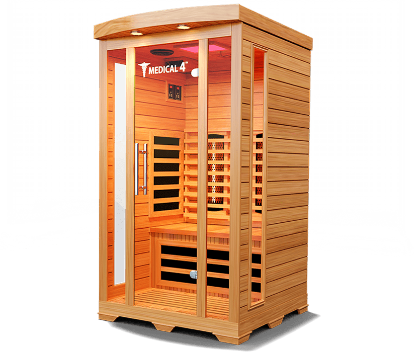 Medical 4 Infrared Sauna | 2-Person Doctor-Designed Healing Sauna-Medical Saunas-InHouse Wellness