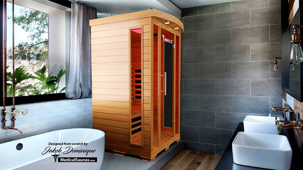 Medical 4 Infrared Sauna | 2-Person Doctor-Designed Healing Sauna-Medical Saunas-InHouse Wellness