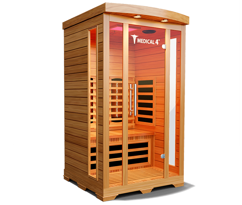 Medical 4 Infrared Sauna | 2-Person Doctor-Designed Healing Sauna-Medical Saunas-InHouse Wellness