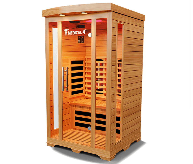 Medical 4 Infrared Sauna | 2-Person Doctor-Designed Healing Sauna-Medical Saunas-InHouse Wellness