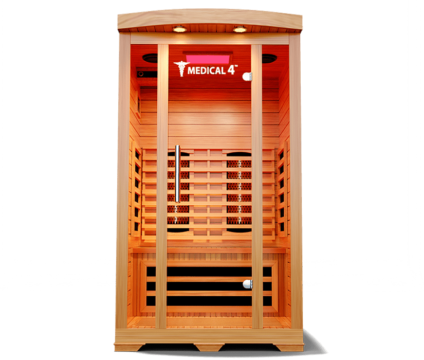 Medical 4 Infrared Sauna | 2-Person Doctor-Designed Healing Sauna-Medical Saunas-InHouse Wellness
