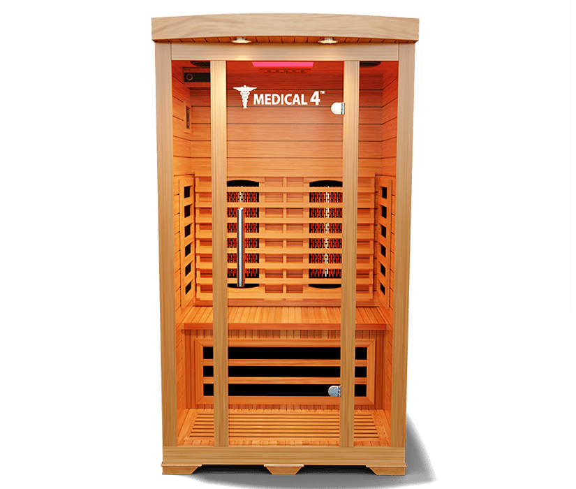 Medical 4 Infrared Sauna | 2-Person Doctor-Designed Healing Sauna-Medical Saunas-InHouse Wellness