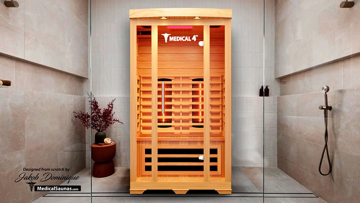 Medical 4 Infrared Sauna | 2-Person Doctor-Designed Healing Sauna-Medical Saunas-InHouse Wellness