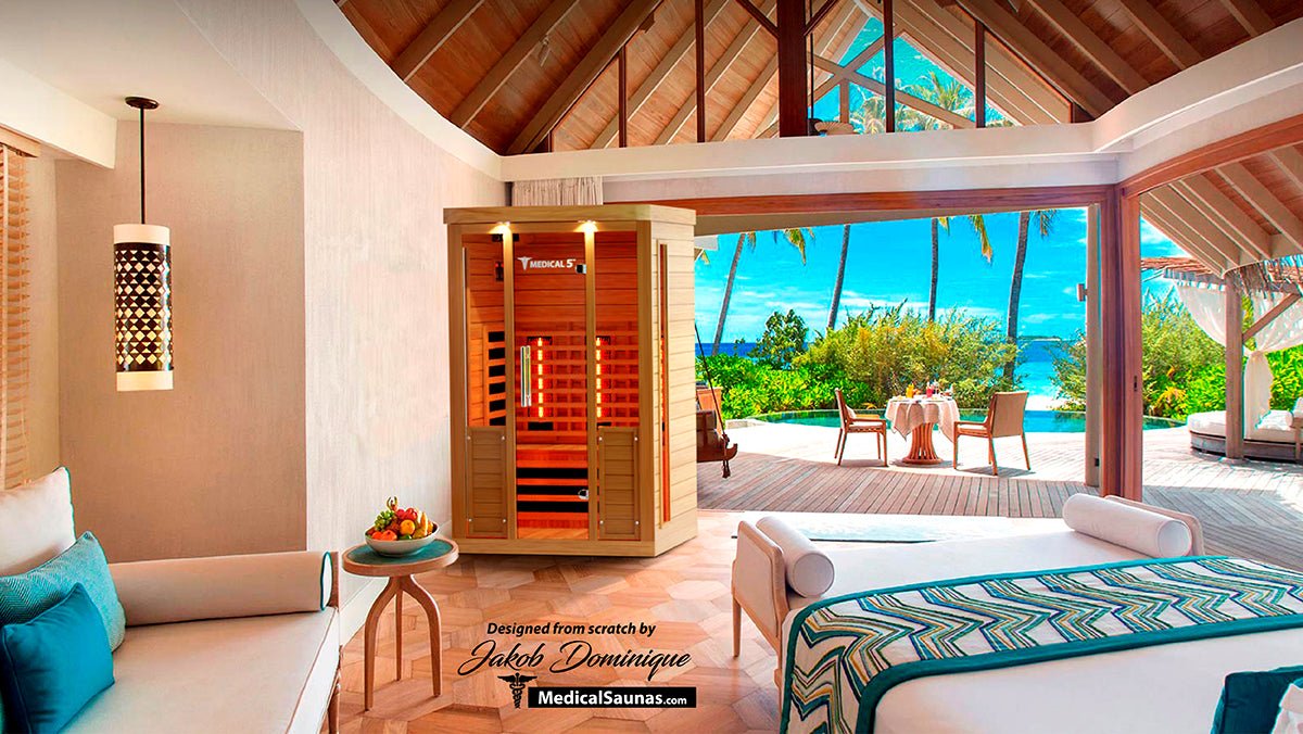 Medical 5 Infrared Sauna - 3-Person Full Spectrum with Advanced Health Features-Medical Saunas-InHouse Wellness