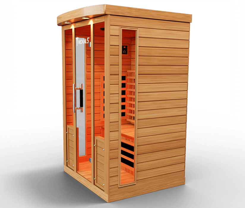 Medical 5 Infrared Sauna - 3-Person Full Spectrum with Advanced Health Features-Medical Saunas-InHouse Wellness