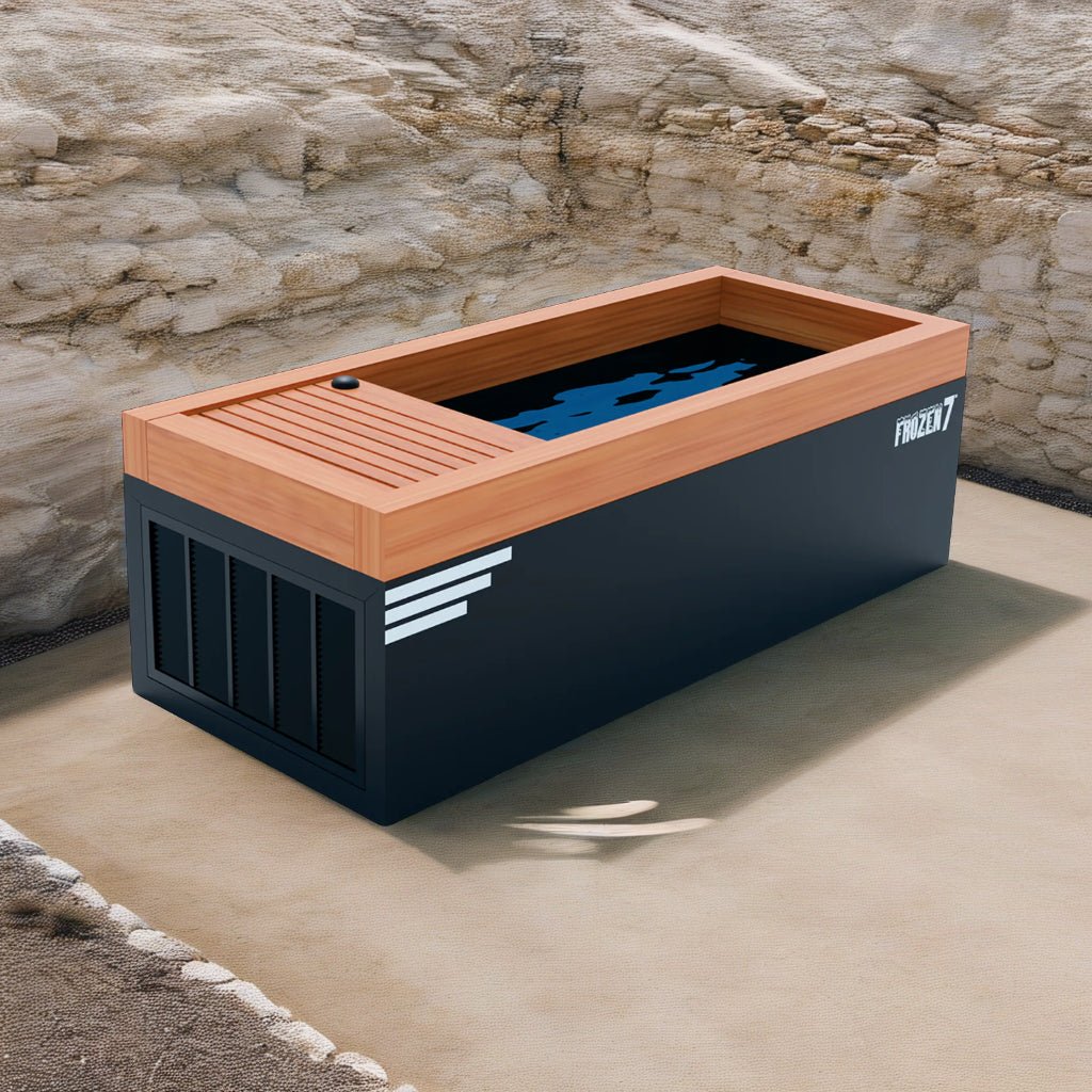 Medical Frozen 7 Cold Plunge - Heavy Duty, Essential Oil Infuser, UV Sanitizing, Indoor/Outdoor Cold Therapy Tub-Frozen-InHouse Wellness