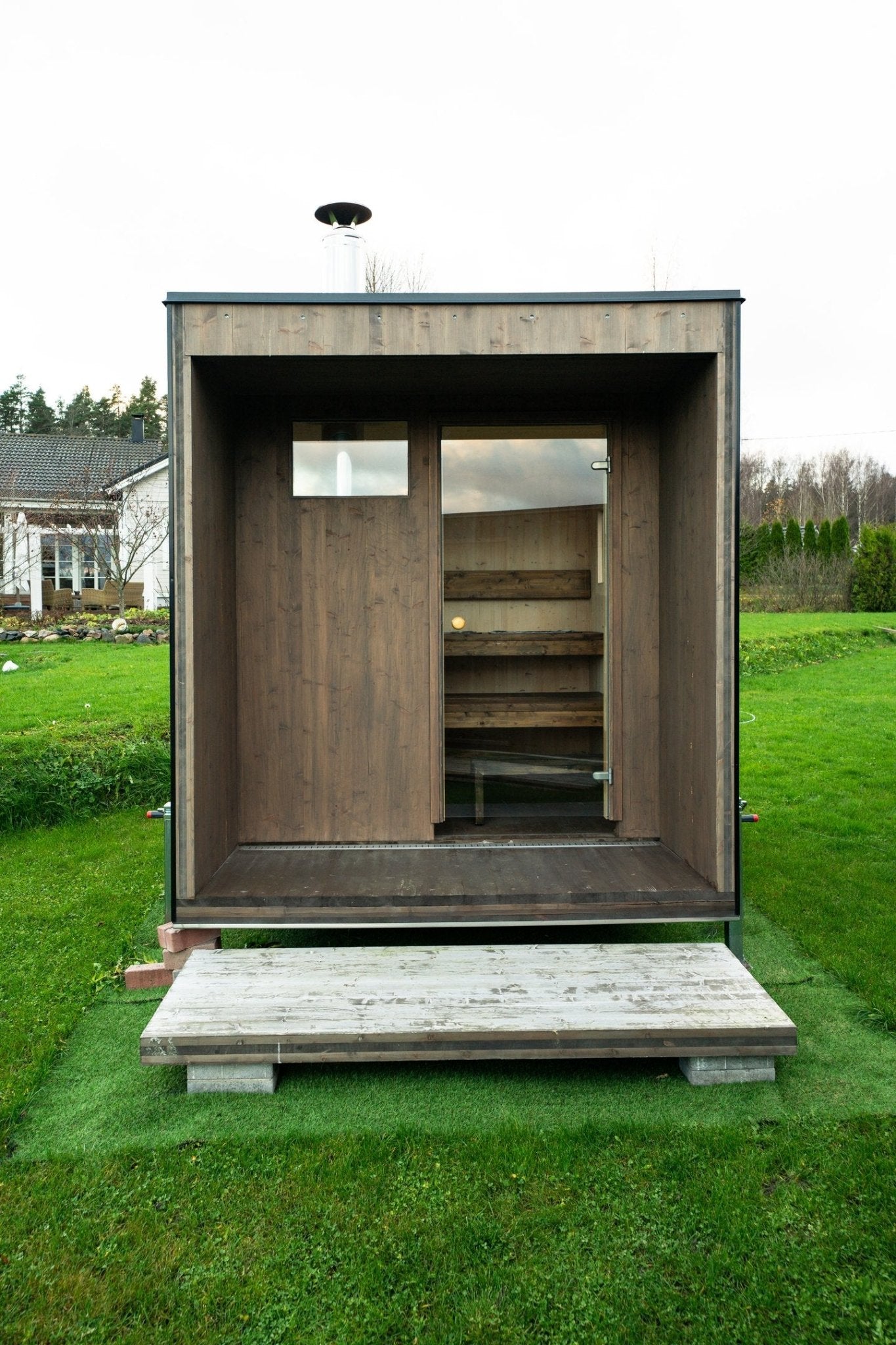 Ripavi Tauko Premium Finnish Sauna – Traditional Wood-Burning or Electric Heater, Luxurious and Sustainable Design-Ripavi-InHouse Wellness