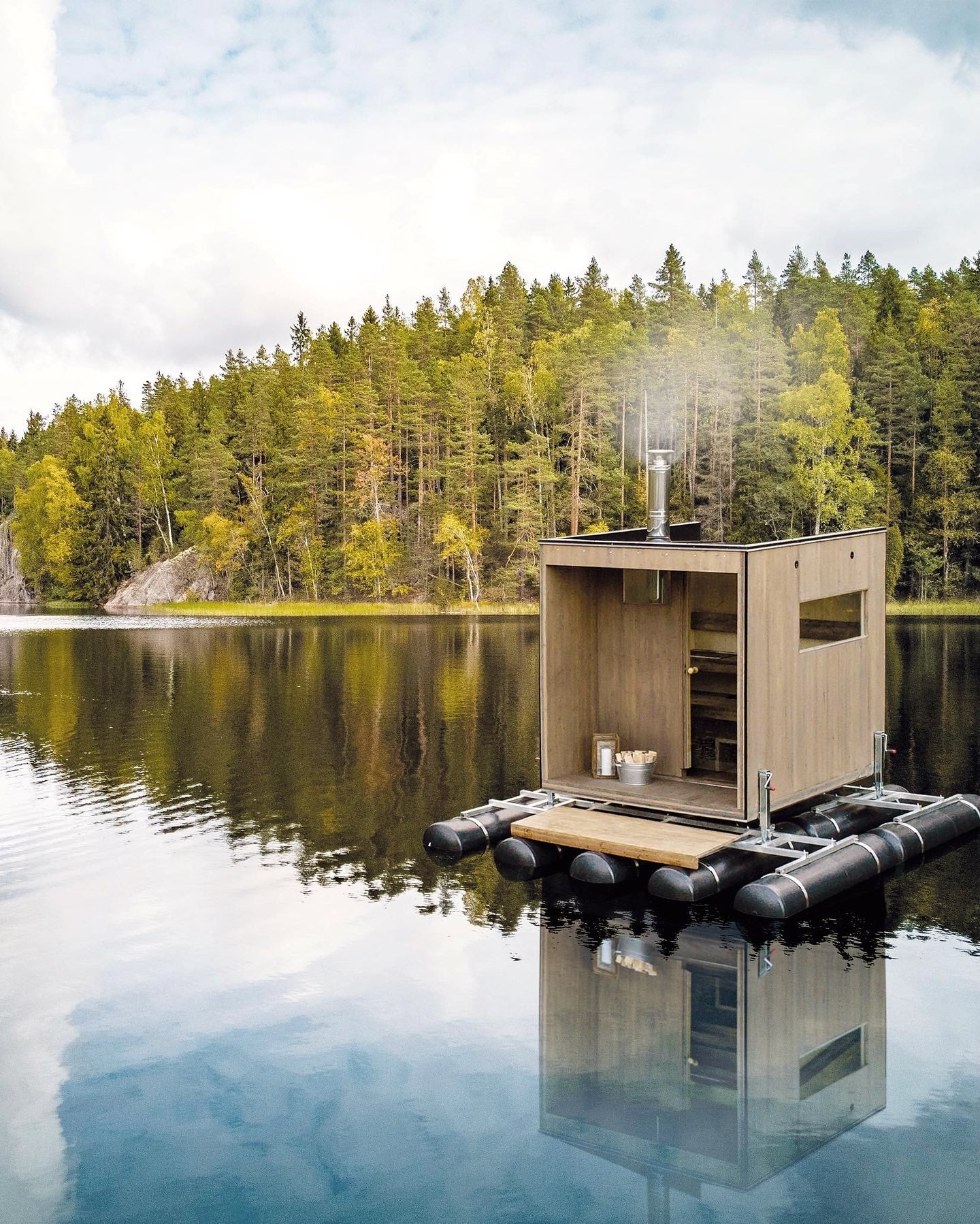 Ripavi Tauko Premium Finnish Sauna – Traditional Wood-Burning or Electric Heater, Luxurious and Sustainable Design-Ripavi-InHouse Wellness