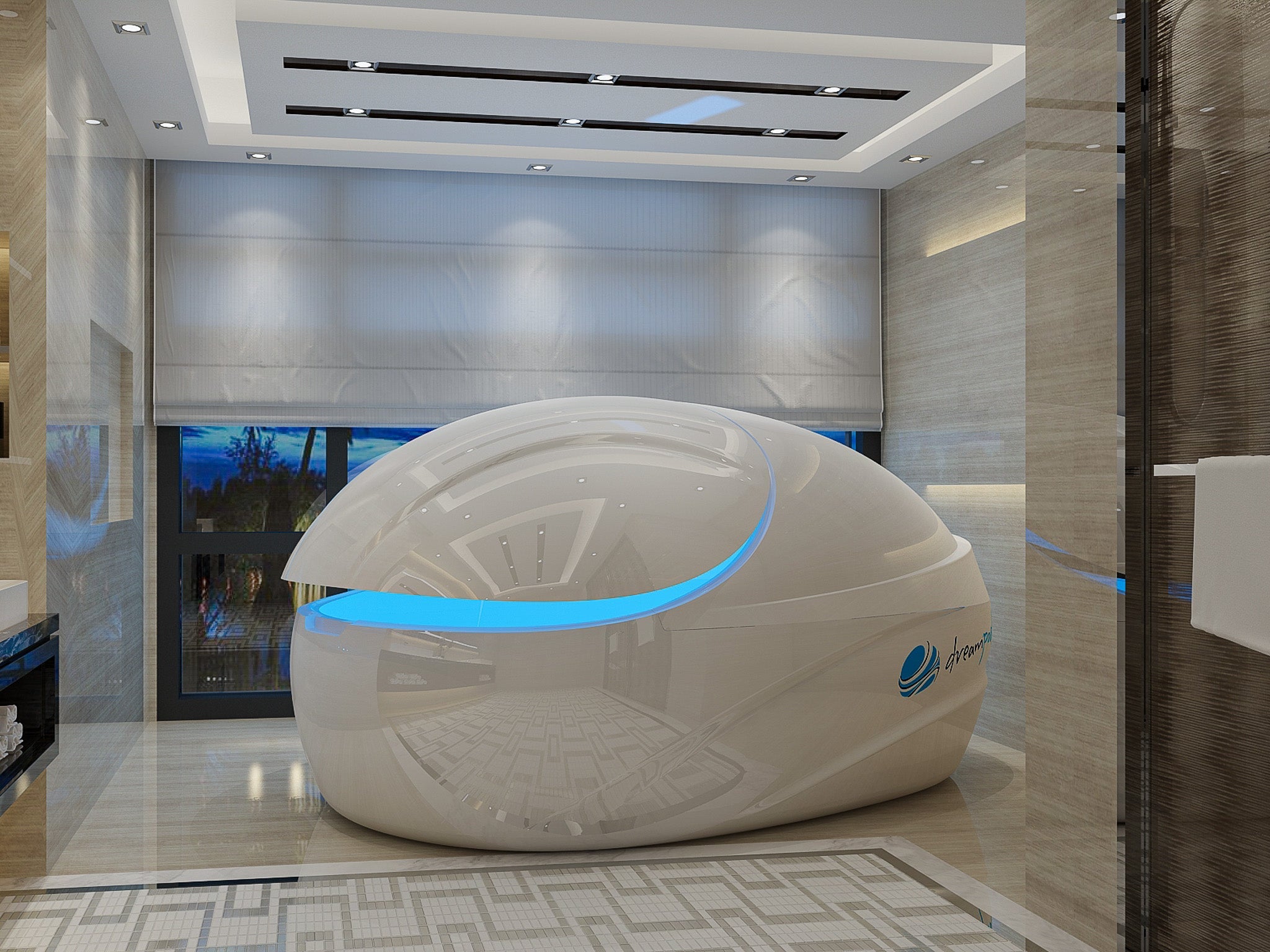 Vmax Float Pod by DreamPod – Premium Sensory Deprivation Tank with Advanced Floatation Technology for Ultimate Relaxation-Dream Pod-InHouse Wellness