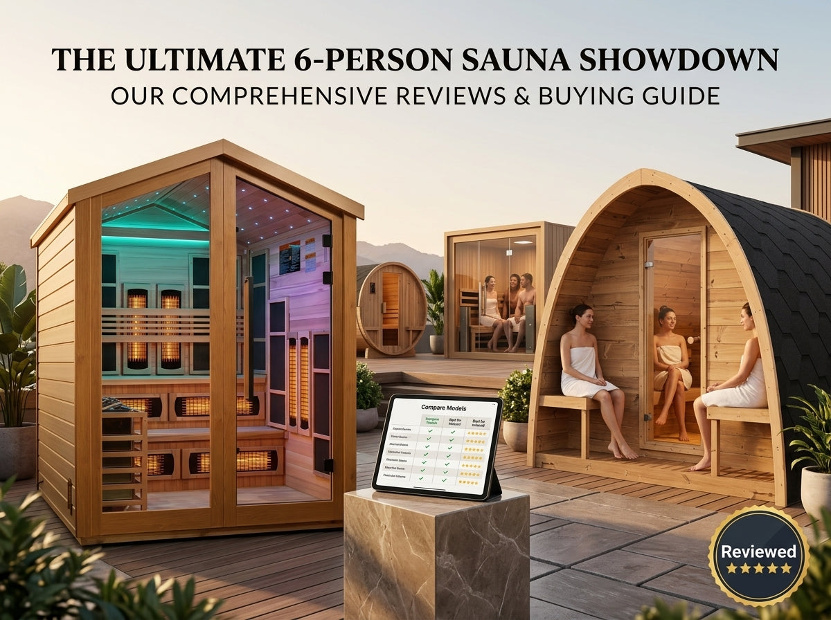The Best 6-Person Saunas for Home & Backyard