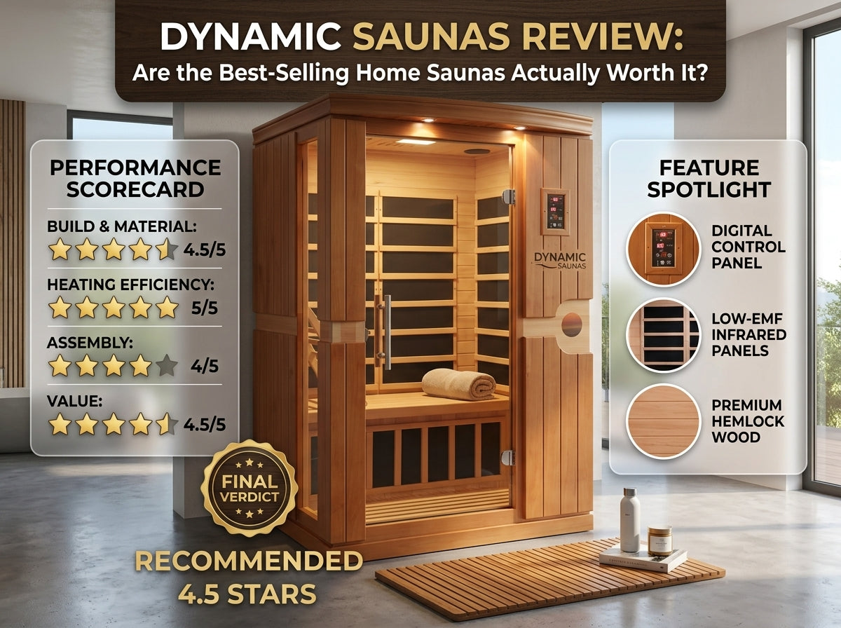 Dynamic Saunas Review: Are the Best-Selling Home Saunas Actually Worth It?