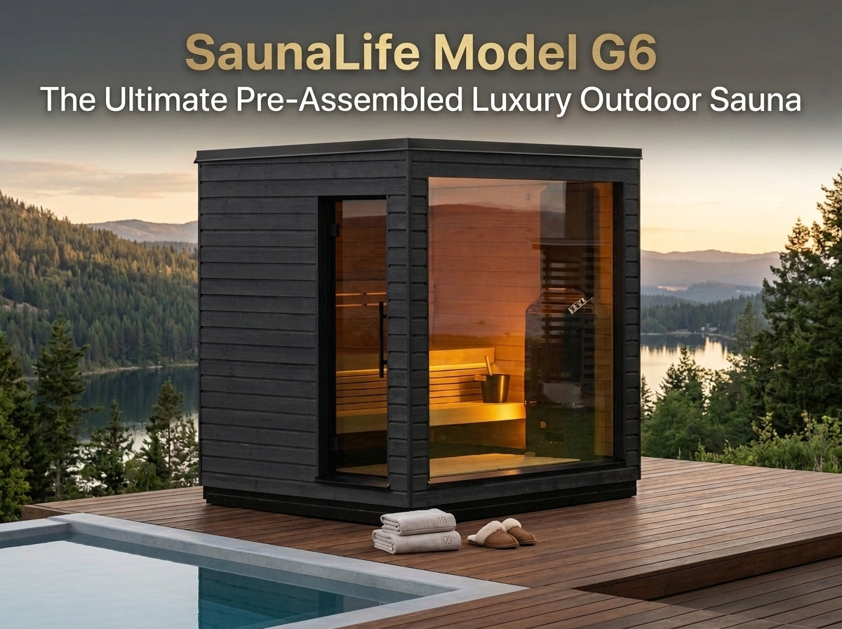 SaunaLife Model G6 Review: The Ultimate Pre-Assembled Luxury Outdoor Sauna
