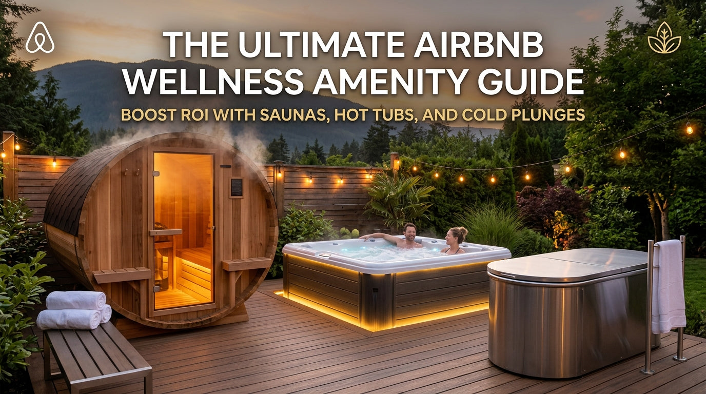 The Ultimate Airbnb Wellness Amenity Guide: Saunas, Hot Tubs & Cold Plunges