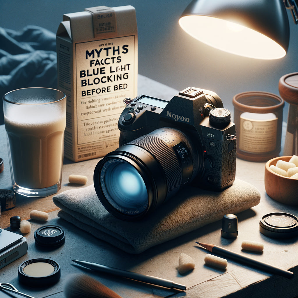 Featured image for blue light blocking before bed myths vs facts