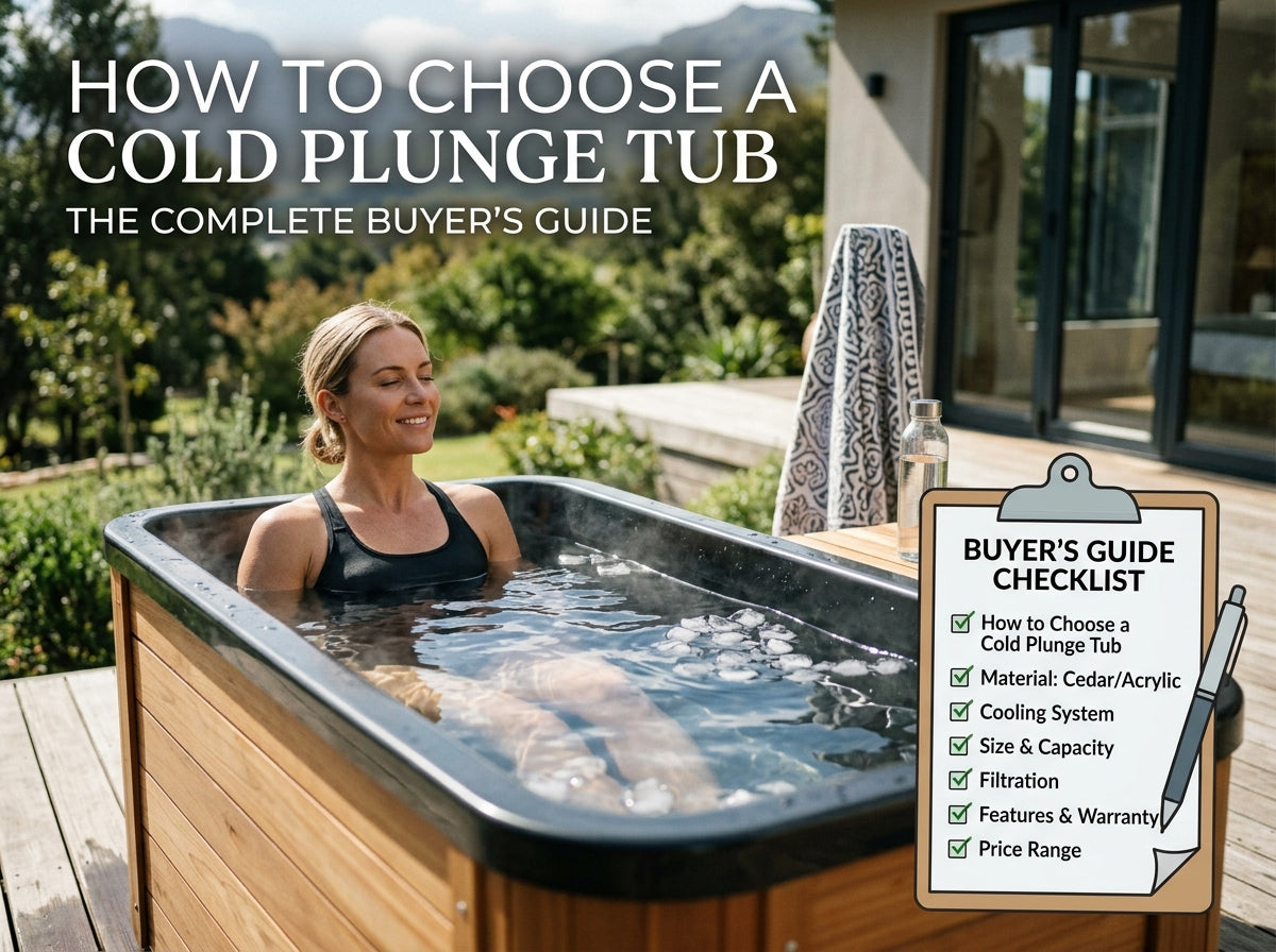 How to Choose a Cold Plunge Tub: The Complete Buyer's Guide