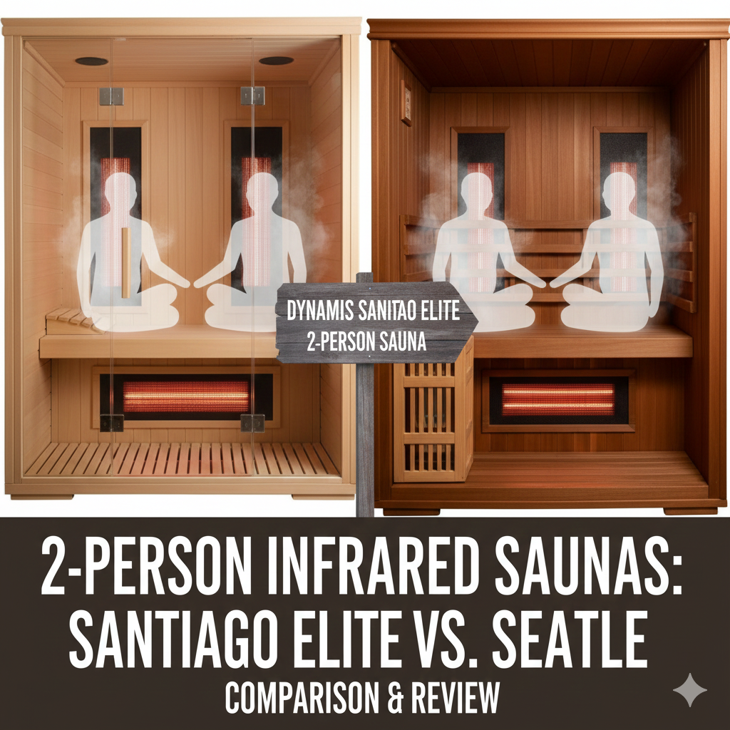 Dynamic Santiago Elite vs Maxxus Seattle: Which 2-Person Infrared Sauna Fits Your Home in 2026