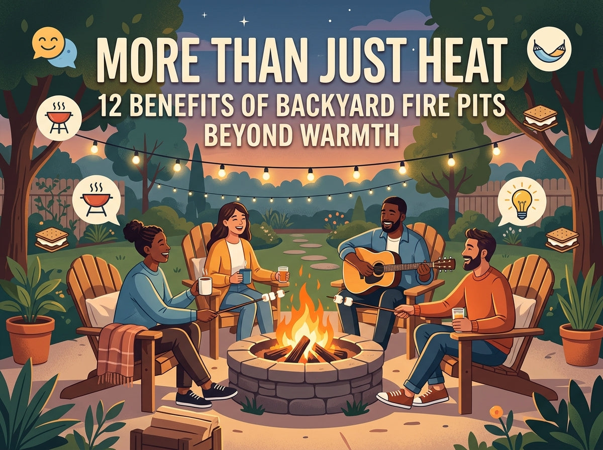 More Than Just Heat: 12 Benefits of Backyard Fire Pits Beyond Warmth