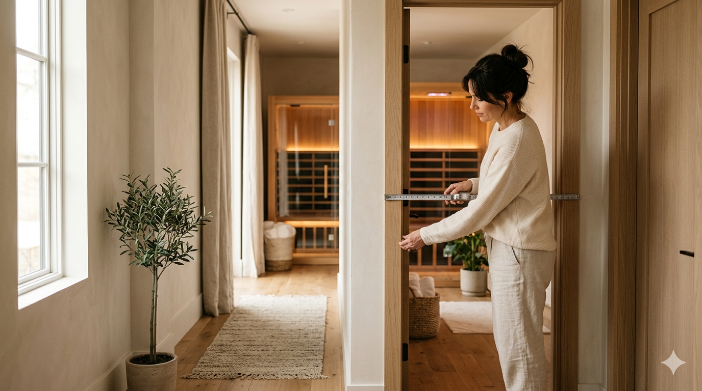 Narrow Hallways & Doorways: How to Confirm Your Sauna Will Fit Before You Buy