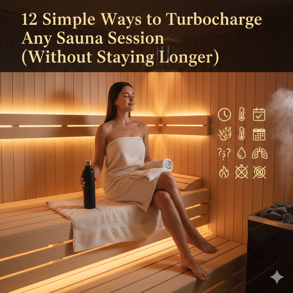 6 Simple Ways to Turbocharge Any Sauna Session (Without Staying Longer)