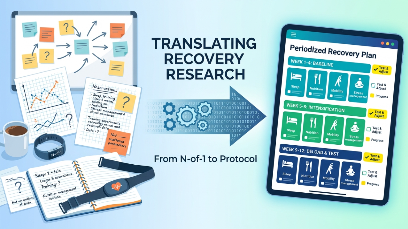 From N-of-1 to Protocol: How to Translate Recovery Research Into Periodized, Testable Personal Routines