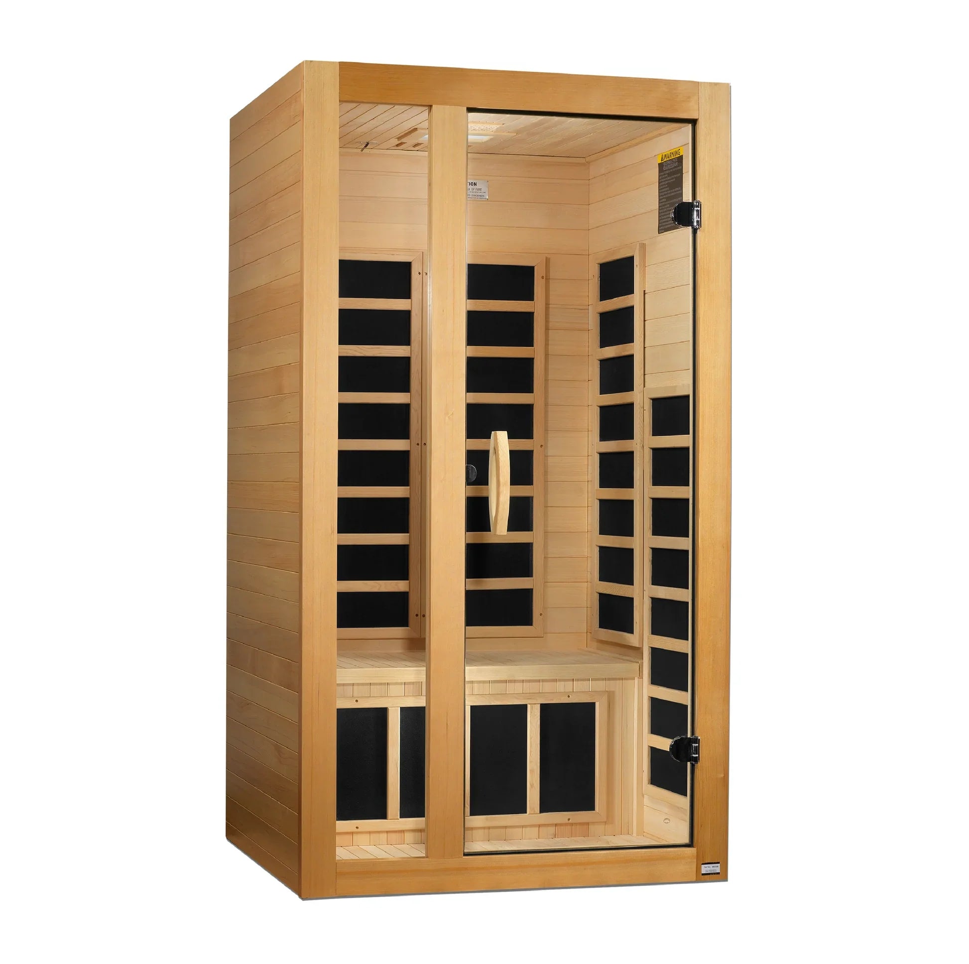 Dynamic Saunas Gracia DYN-6119-01 Elite Ultra Low EMF FAR Infrared Sauna 2 Person
