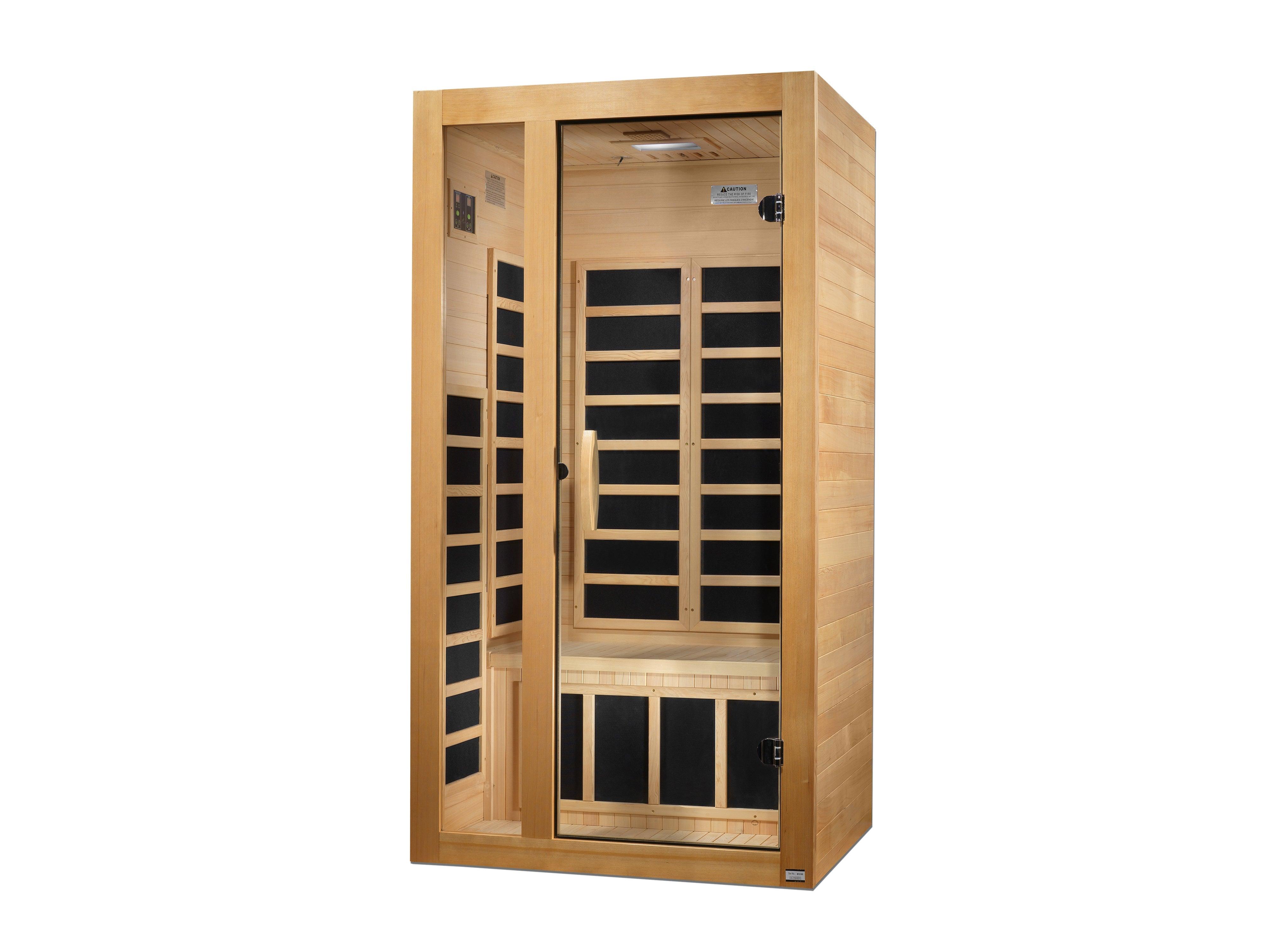 Dynamic Saunas Gracia 1-2 Person Low EMF FAR Infrared Sauna