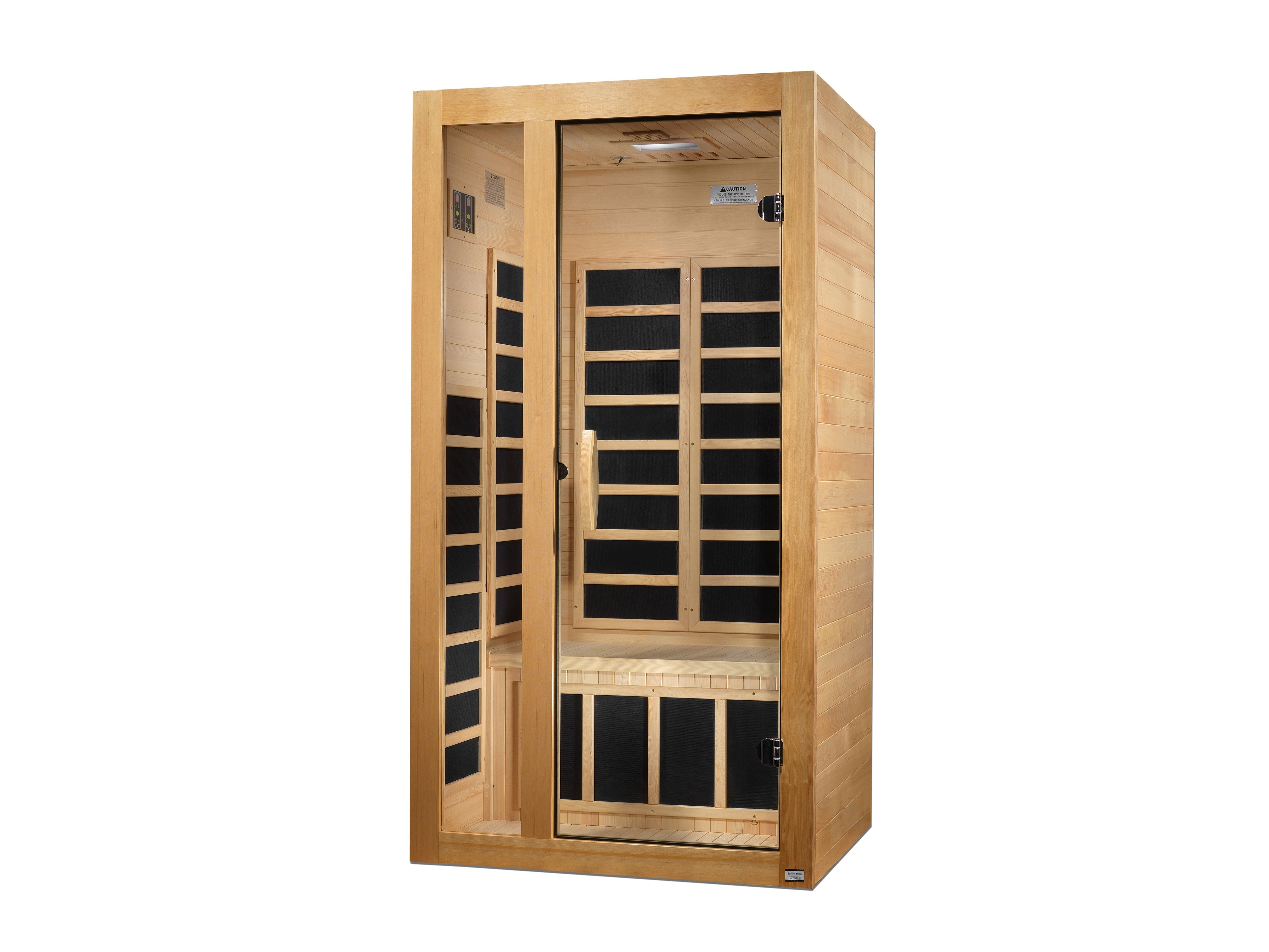 Dynamic Saunas Gracia 1-2 Person Low EMF FAR Infrared Sauna-Dynamic Saunas-InHouse Wellness