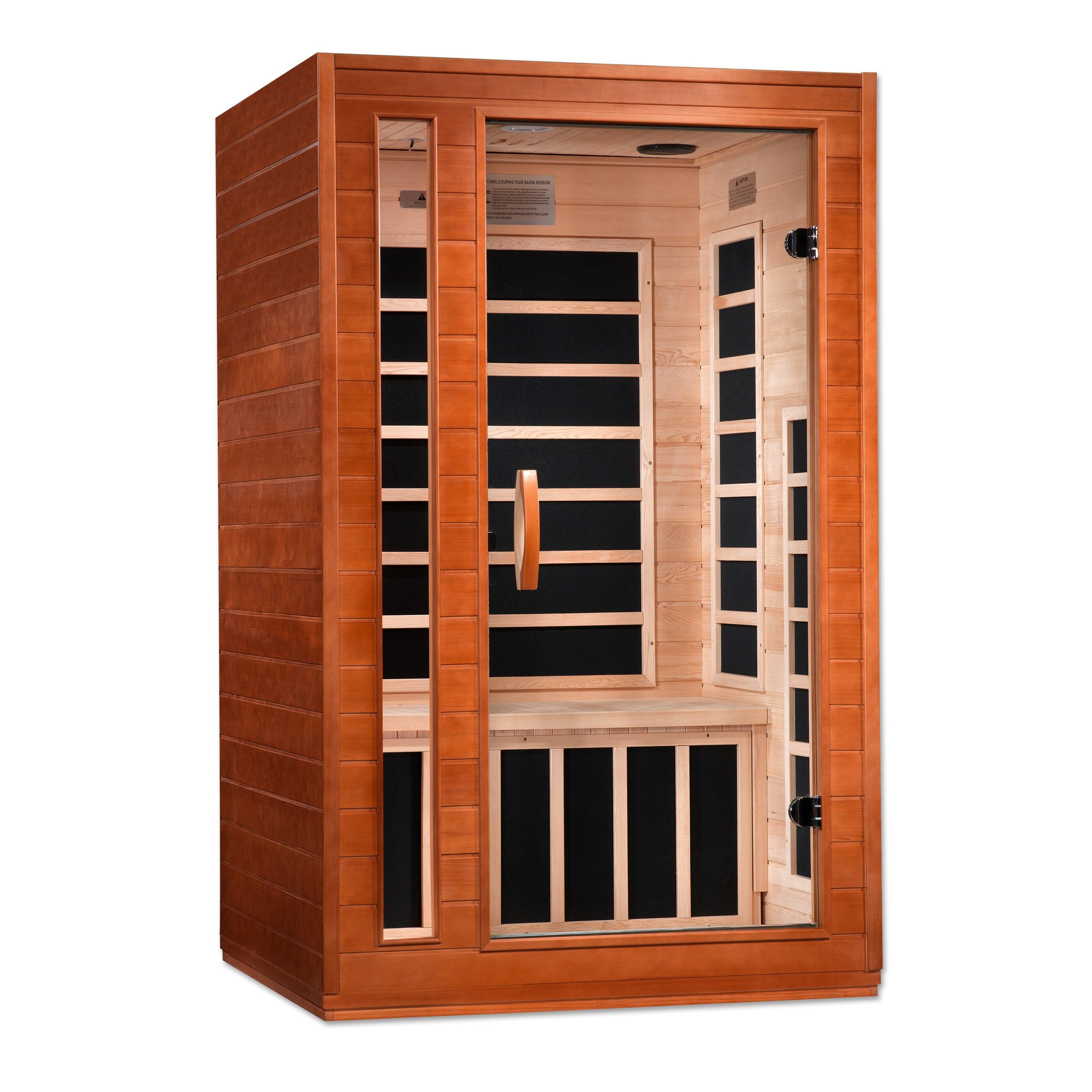 Dynamic Saunas Cardoba 2-Person Ultra Low EMF FAR Infrared Sauna