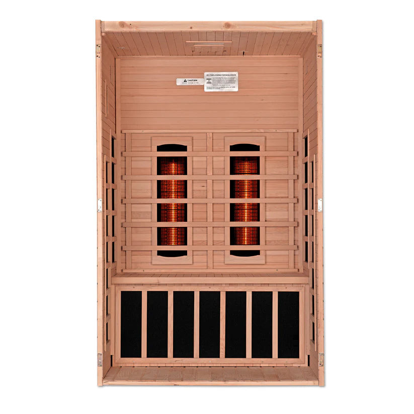 Dynamic Saunas DYN-6229-03 FS Serena 2 Person Full Spectrum Infrared Sauna